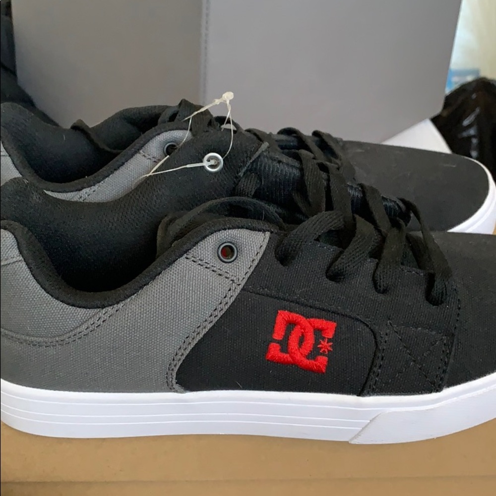 DC’s black grey red size 9.5
